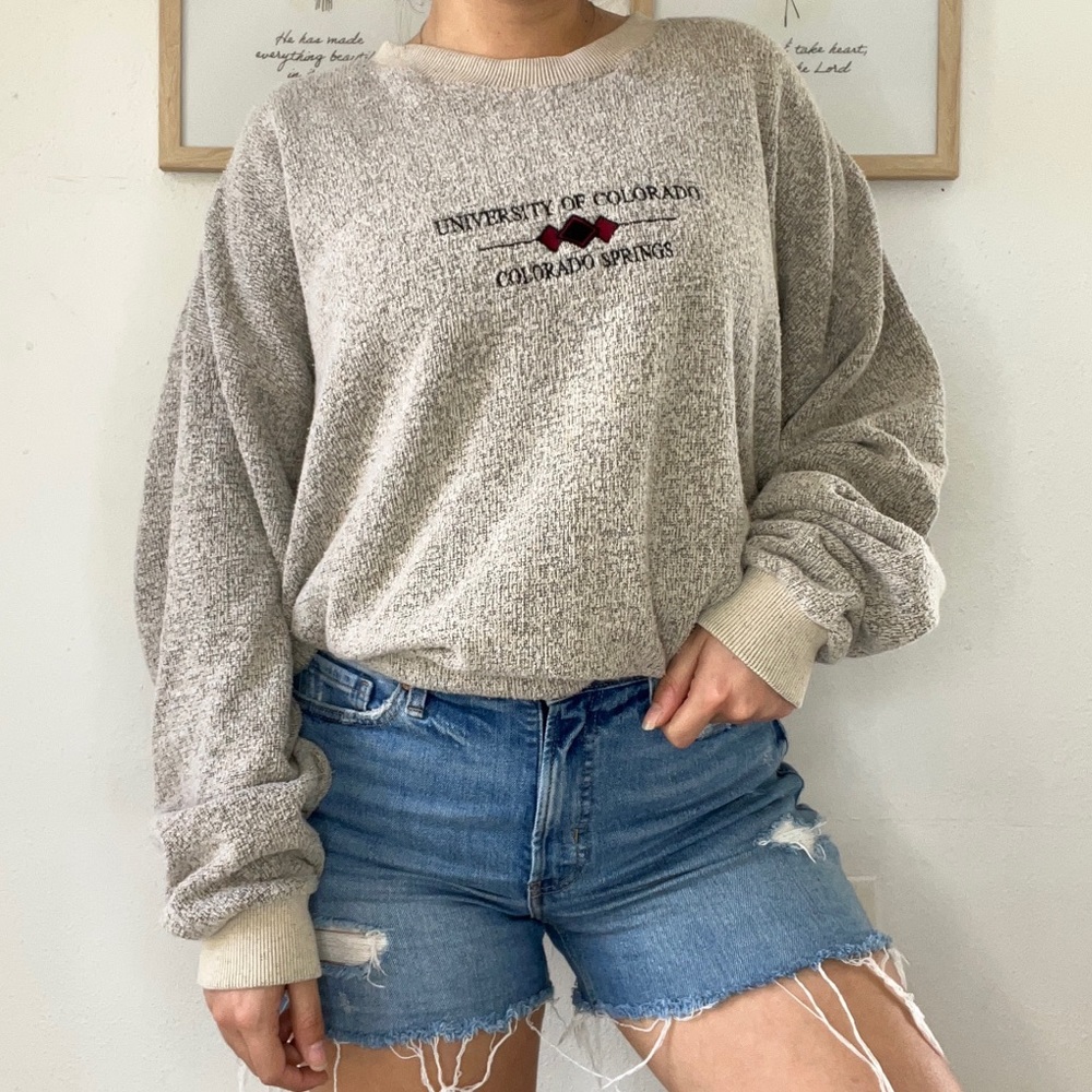 Vintage University of Colorado Crew Neck